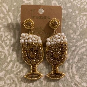 Champagne Earrings